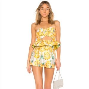 Endless Rose Floral Brocade 2 Piece Set